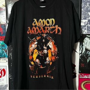 Amon Amarth Beserker Graphic T Shirt Size L